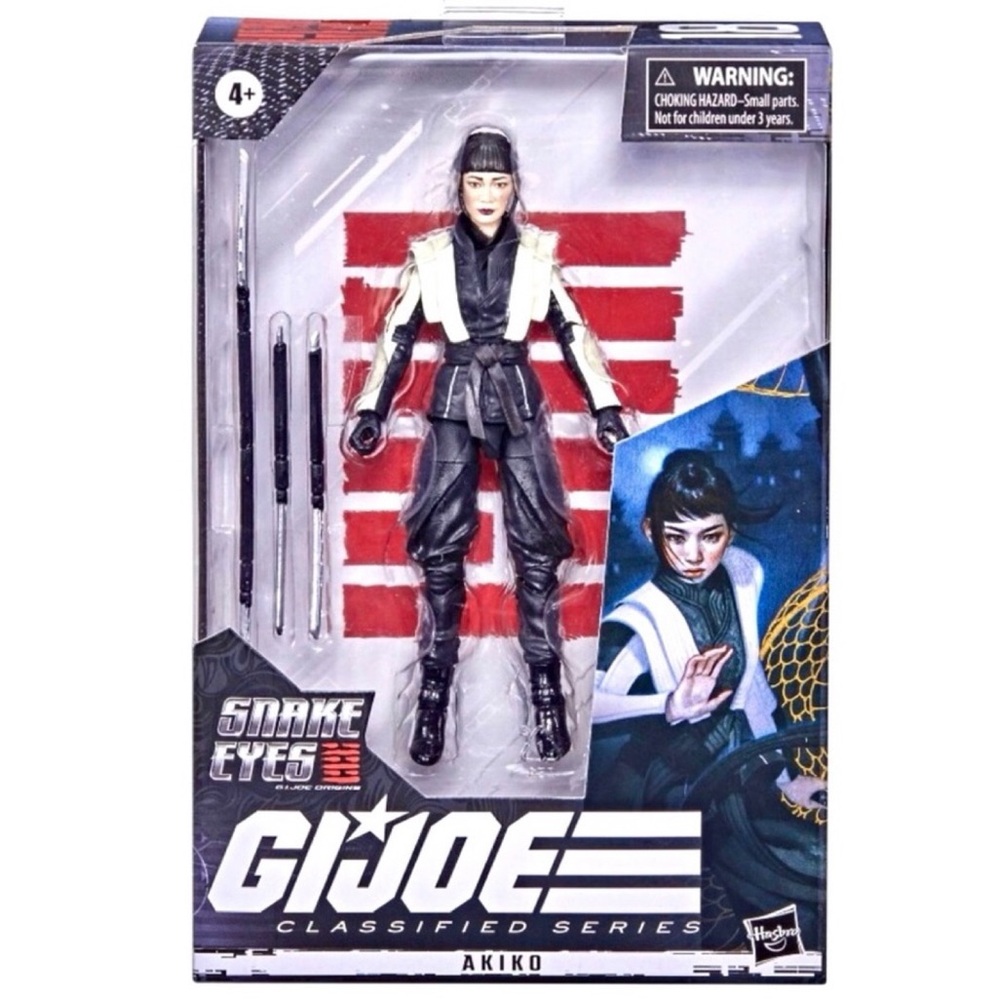 Hasbro G.I. Joe Classified Series: Snake Eyes: G.I. Joe Origins “Akiko” Figure